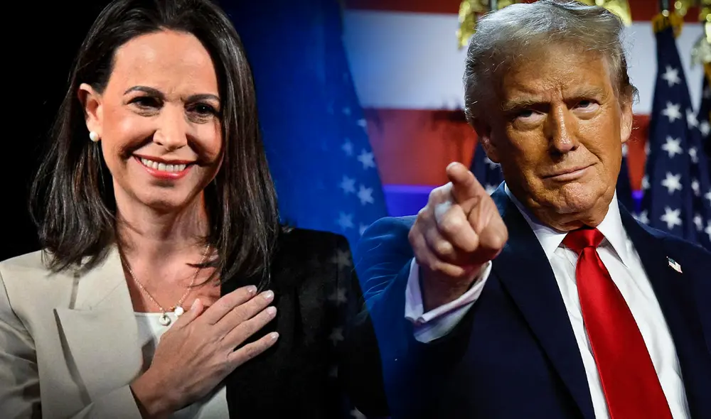 Trump says he will analyze a possible Machado presidency in Venezuela | De Último Minuto English