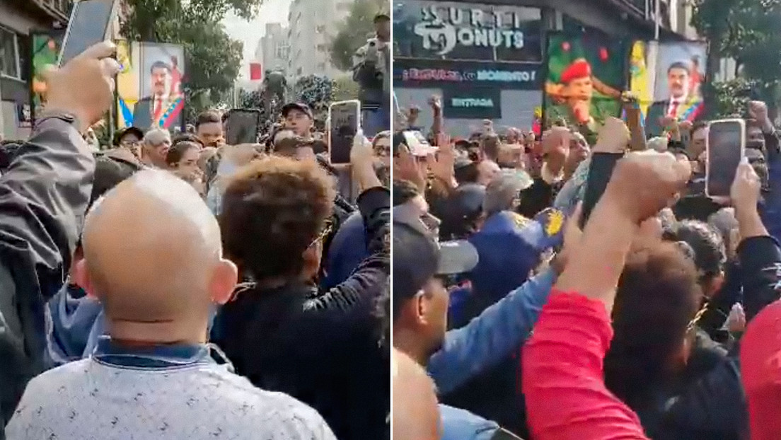"Maduro holds on as the people rise up": demonstrations in Caracas against US aggression | De Último Minuto English