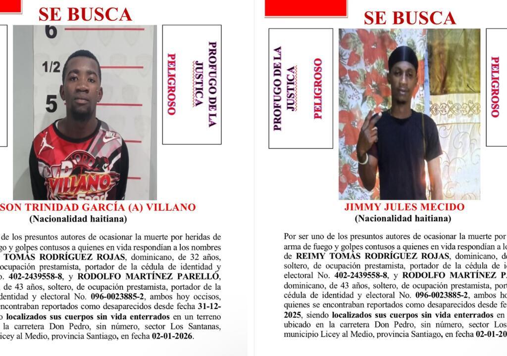 One of those involved in the death of two money lenders in Santiago is captured | De Último Minuto English