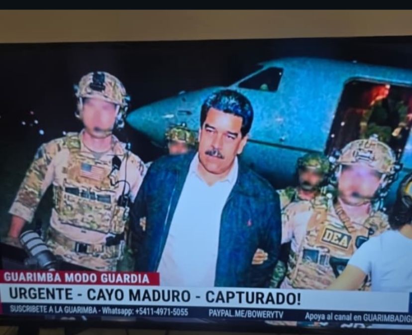U.S. captures Nicolás Maduro in an operation described by Trump as "brilliant" | De Último Minuto English