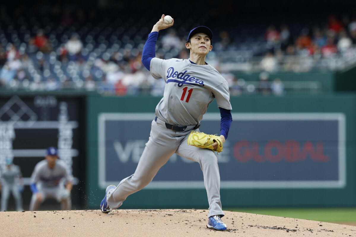 Dodgers remontan tras salida complicada de Roki Sasaki y completan barrida en Washington | De Último Minuto English