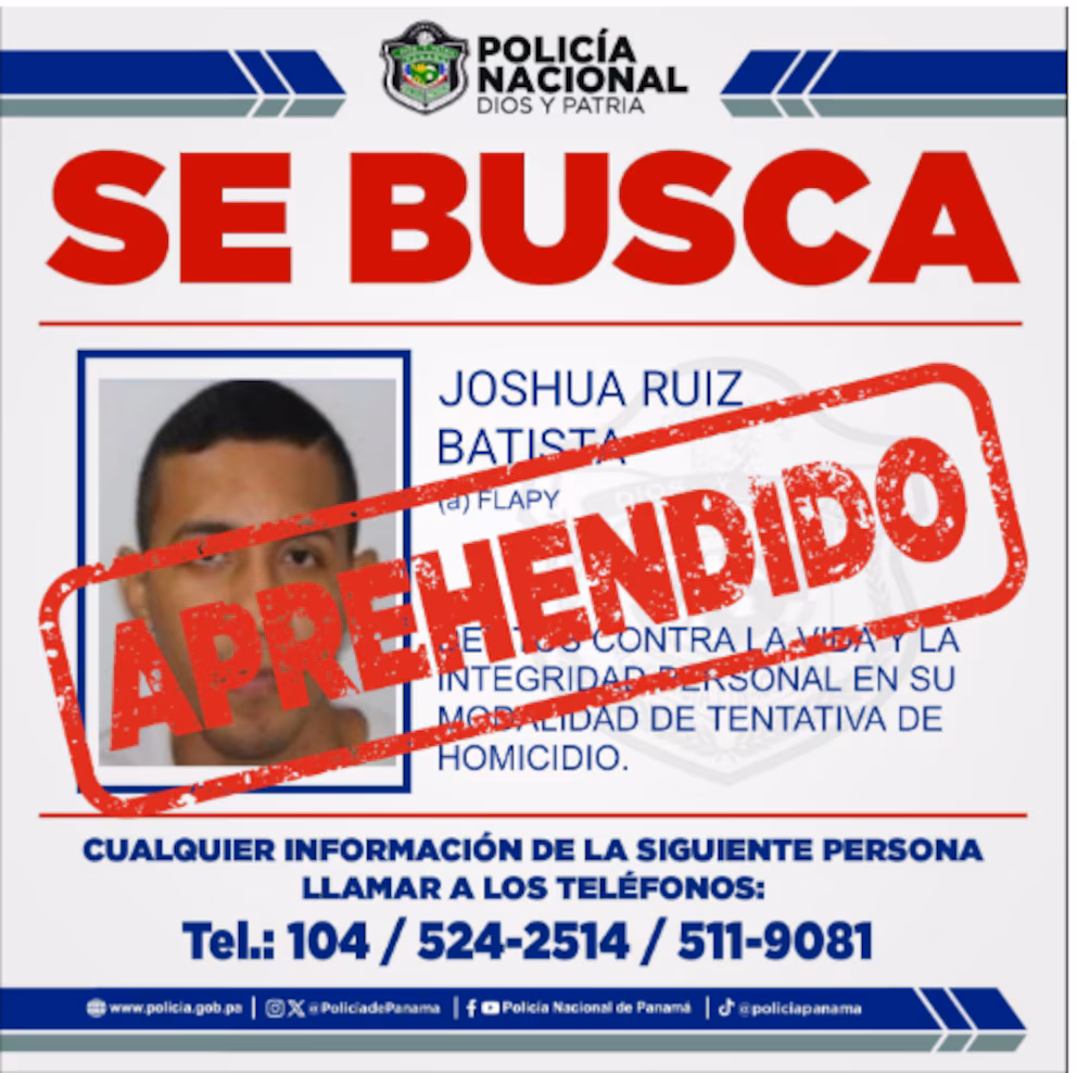 One of Panama's most wanted is captured after being intercepted in an armored truck | De Último Minuto English