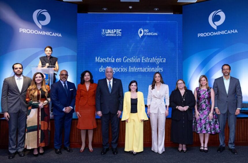 ProDominicana and APEC University launch master's degree in strategic management of international business | De Último Minuto English