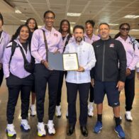 Dominican Embassy in Brazil welcomes the Queens of the Caribbean during their participation in the Nations League | De Último Minuto English