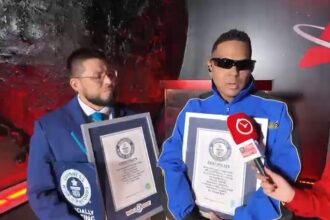 Santiago Matías celebrates third Guinness Record and announces new projects | De Último Minuto English