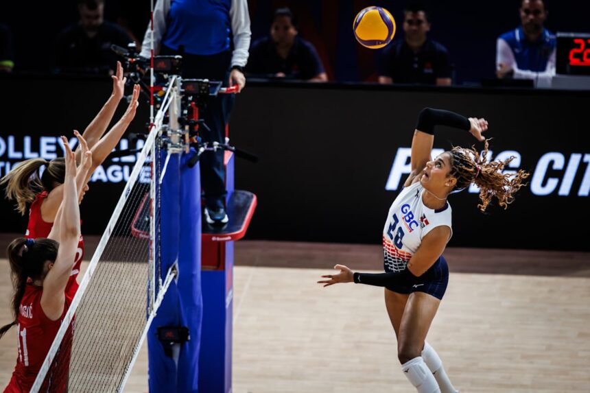 Serbia defeats the Queens of the Caribbean 3-0 in the Volleyball Nations League | De Último Minuto English