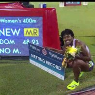 "Marileidy Paulino wins the 400 meters and sets a record at the Doha Diamond League" | De Último Minuto English