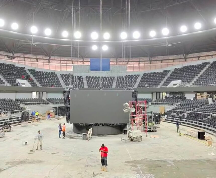 Images of the renovation of the Palacio de los Deportes Santo Domingo leaked | De Último Minuto English