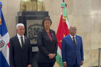 President of Suriname reaffirms her commitment to a lasting alliance with the DR | De Último Minuto English