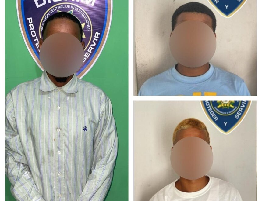 Police capture three alleged suspects involved in home robberies in Santo Domingo Este | De Último Minuto English