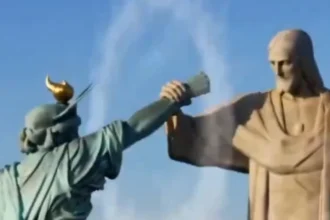 Iran spreads AI-generated video showing a fight between the Statue of Liberty and Christ the Redeemer | De Último Minuto English