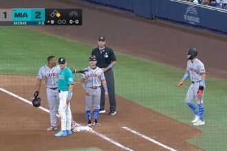 "Rafael Devers stars in a tense moment by resisting leaving the game against Miami" | De Último Minuto English