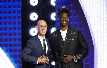 "AJ Dybantsa is selected by the Wizards with the first pick of the 2026 NBA Draft" | De Último Minuto English