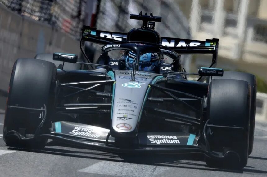 George Russell leads the first free practice of the Barcelona-Catalunya GP | De Último Minuto English