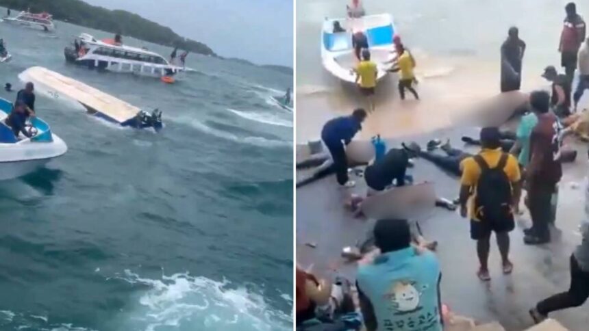 At least 15 people died in Vietnam when a tourist boat capsized | De Último Minuto English