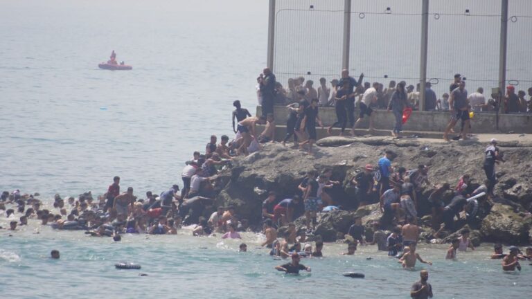 Hundreds of migrants attempt to reach Spain's Ceuta amid renewed border pressure