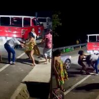 Woman causes incident at a grocery store in La Peñita, Manabao, Jarabacoa | De Último Minuto English