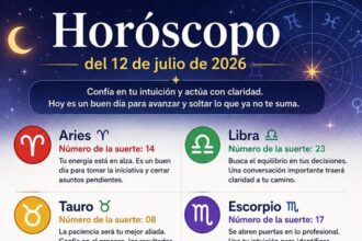 Horoscope for July 12, 2026 | De Último Minuto English