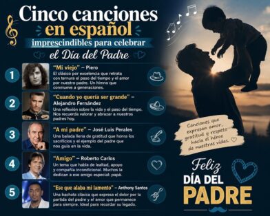 Five essential Spanish songs to celebrate Father's Day | De Último Minuto English