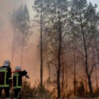 Massive wildfire near Bordeaux forces 220,000 evacuations in France