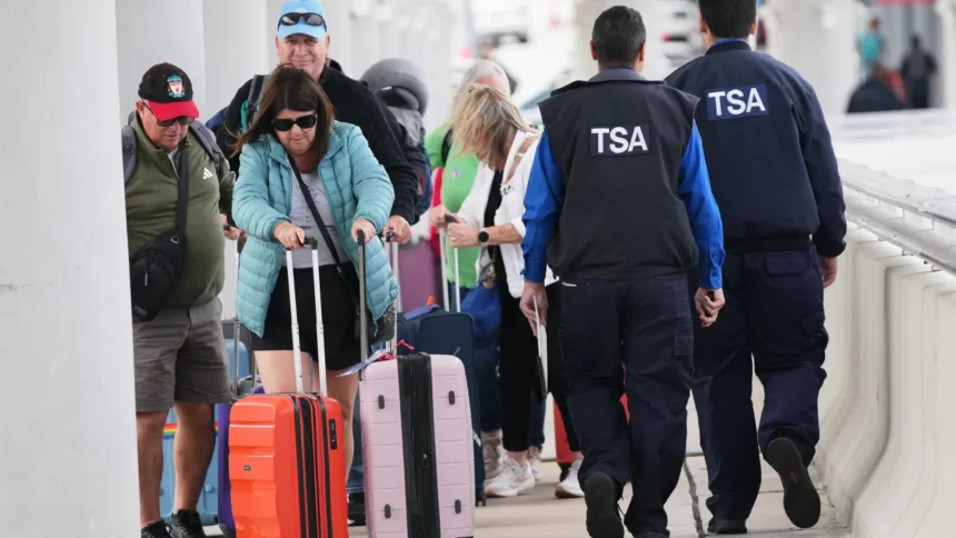 TSA and ICE expand immigration enforcement at U.S. airports, report says