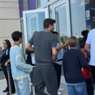 Gerard Piqué arrives at World Cup final with sons Milan and Sasha ahead of Shakira's halftime show