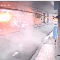 Four injured after gas cylinder explosion sparks fire at café in Dominican Republic