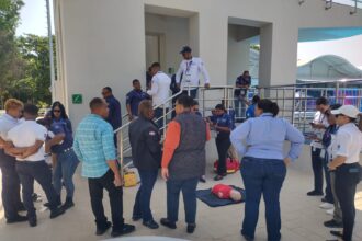 Wounded evaluation drill conducted at aquatic center for JCC Santo Domingo 2026 | De Último Minuto English