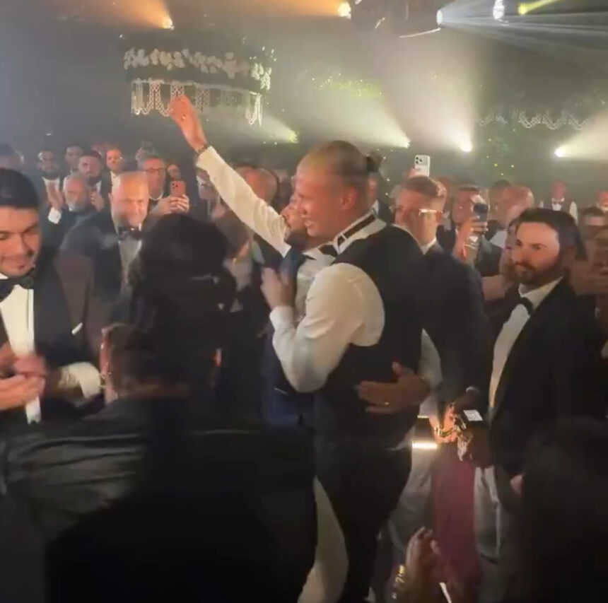 Haaland steals the show with Viking celebration at Donnarumma’s wedding | De Último Minuto English