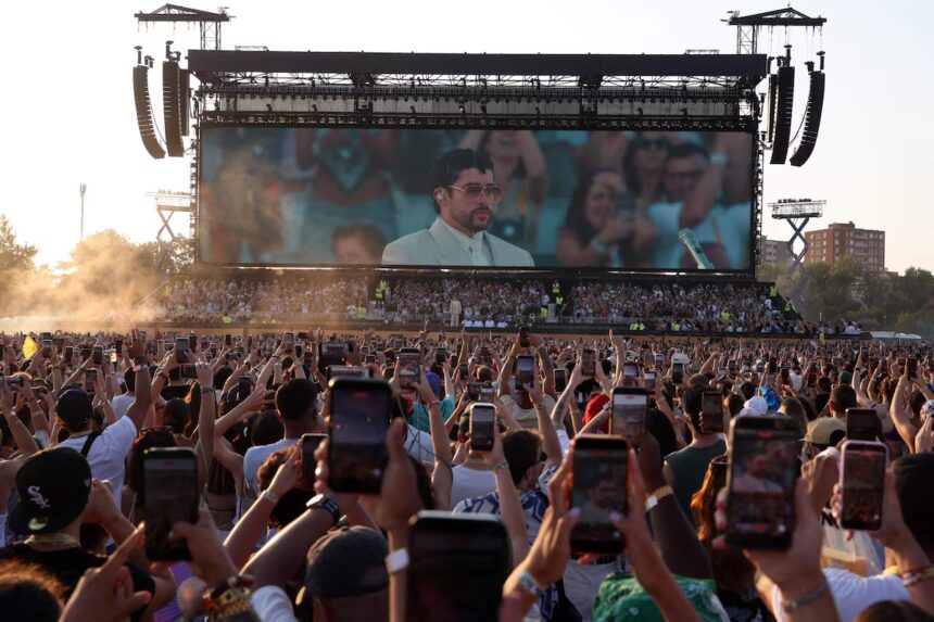 Bad Bunny's final Milan concert canceled after severe storm forces evacuation of 80,000 fans