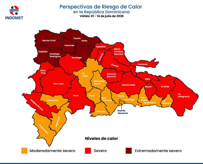 Indomet reports intense heat with temperatures of up to 39 °C and a higher heat index | De Último Minuto English