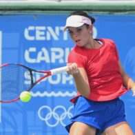 Ana Zamburek advances to the second round of tennis at the 2026 Central American and Caribbean Games in Santo Domingo | De Último Minuto English