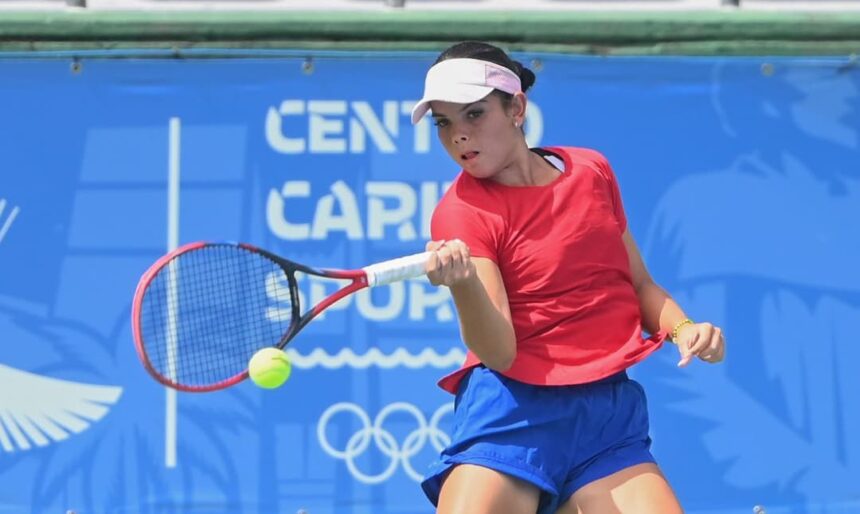Ana Zamburek advances to the second round of tennis at the 2026 Central American and Caribbean Games in Santo Domingo | De Último Minuto English
