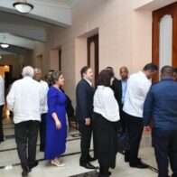 Officials arrive at the National Palace for a Government Council meeting led by Abinader | De Último Minuto English