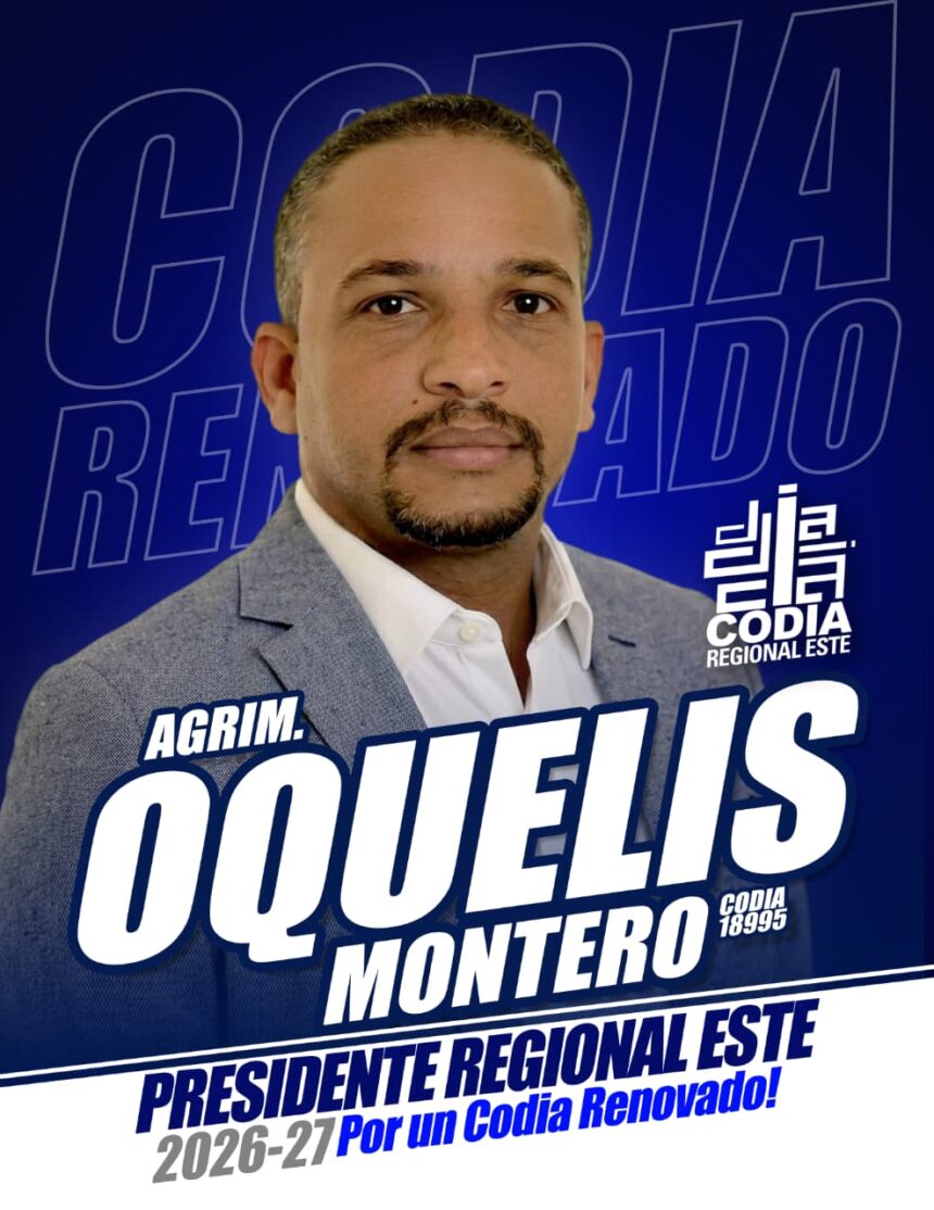 Oquelis Montero makes his candidacy for the presidency of the CODIA Eastern Region official | De Último Minuto English