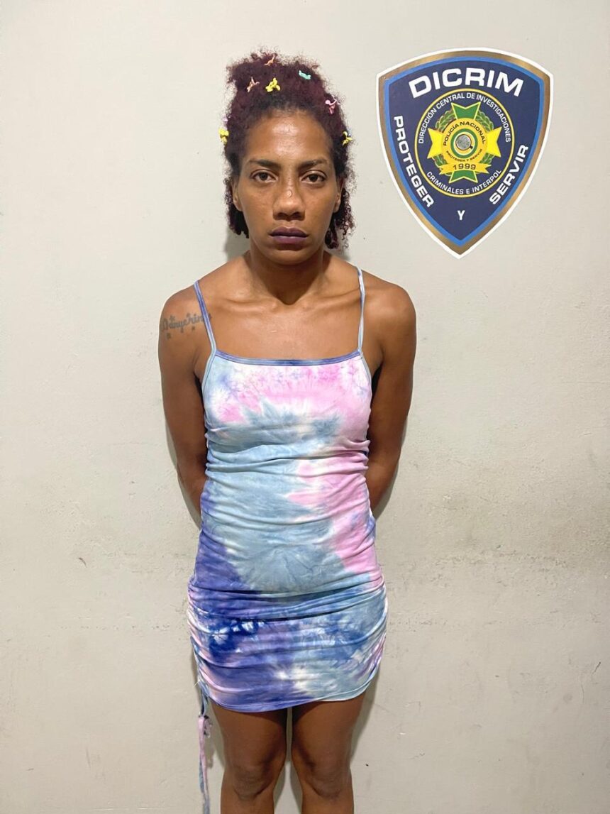 "Marola" captured, accused of stealing over RD$1.1 million from a vehicle in Santiago | De Último Minuto English