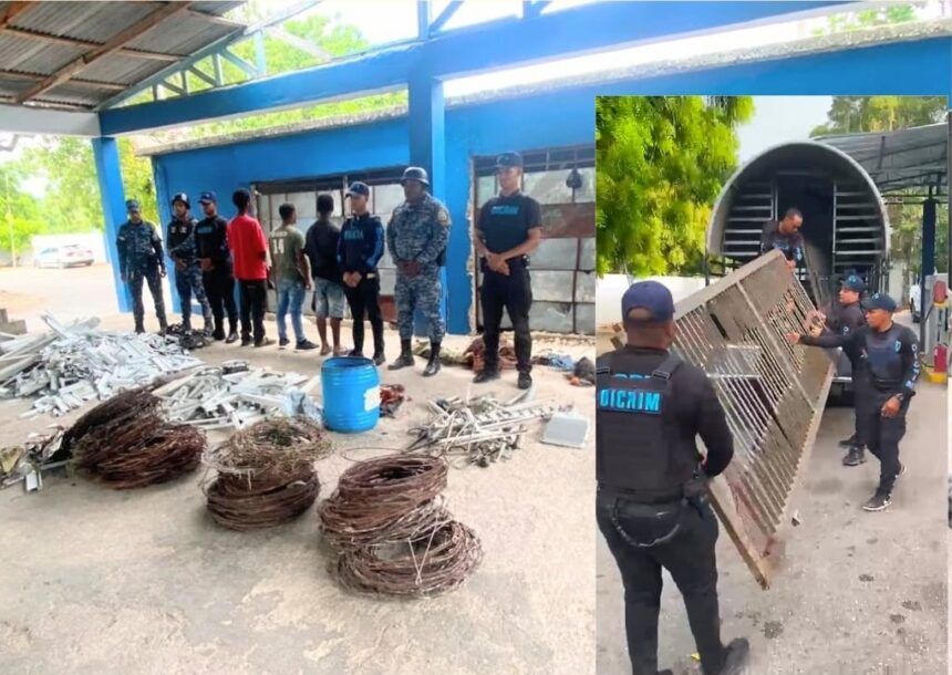 Police dismantle collection centers linked to the trade of stolen metals in Barahona | De Último Minuto English