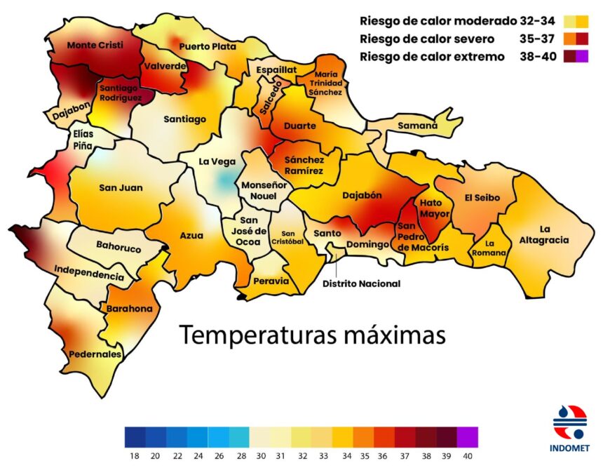 INDOMET warns of persistent heat and a heat index above 37 degrees during the coming week | De Último Minuto English