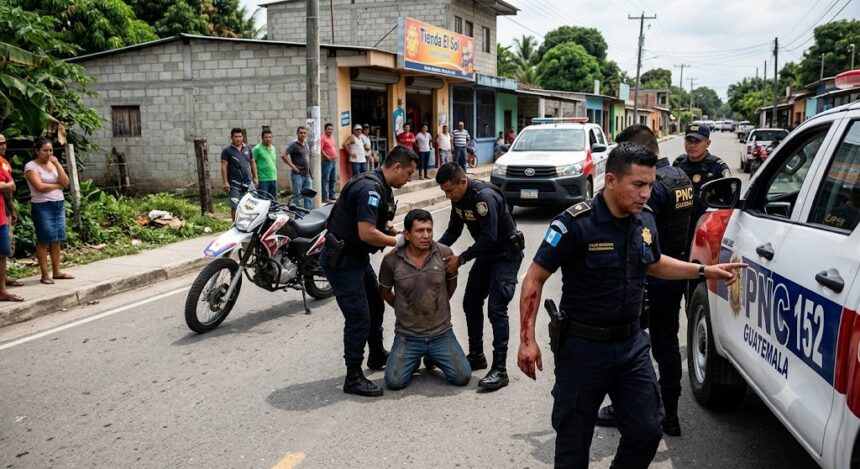 Guatemala: threatened neighbors with a weapon, confronted the PNC and ended up dead from a heart attack in Guatemala | De Último Minuto English