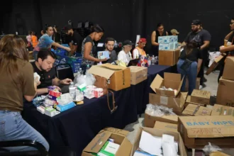 "Ship departs with humanitarian aid collected at different collection centers in the DR to Venezuela" | De Último Minuto English