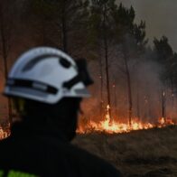 France thanks firefighters battling deadly wildfires