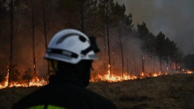 France thanks firefighters battling deadly wildfires