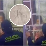 7-year-old girl rescued in Bogotá after throwing handwritten pleas for help from window