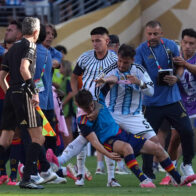 Leandro Paredes involved in post-match altercation after World Cup final