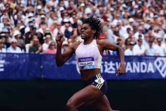 Marileidy Paulino maintains her unbeaten streak by conquering the London Diamond League | De Último Minuto English