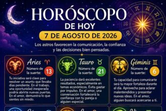 Horoscope for August 7, 2026 | De Último Minuto English