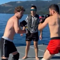 Mark Zuckerberg spars with UFC champion Merab Dvalishvili on floating platform