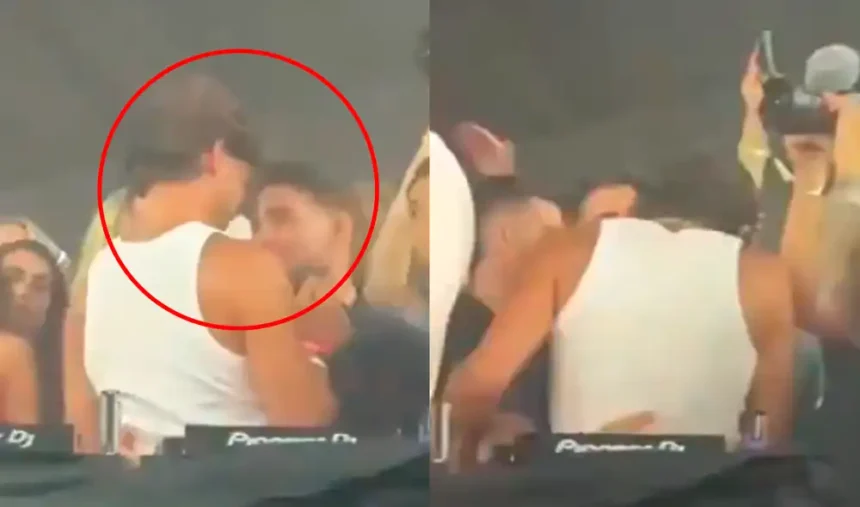 Ferran Torres and Ilia Topuria's embrace goes viral on social media