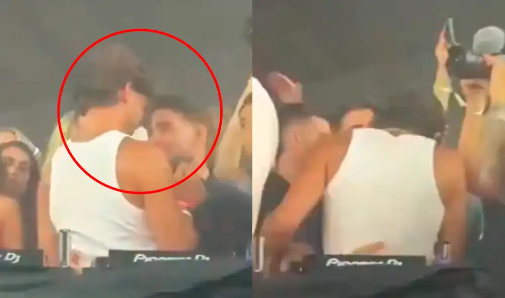 Ferran Torres and Ilia Topuria's embrace goes viral on social media