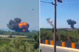 F-16 fighter jet crashes in Turkey; pilot survives after ejecting